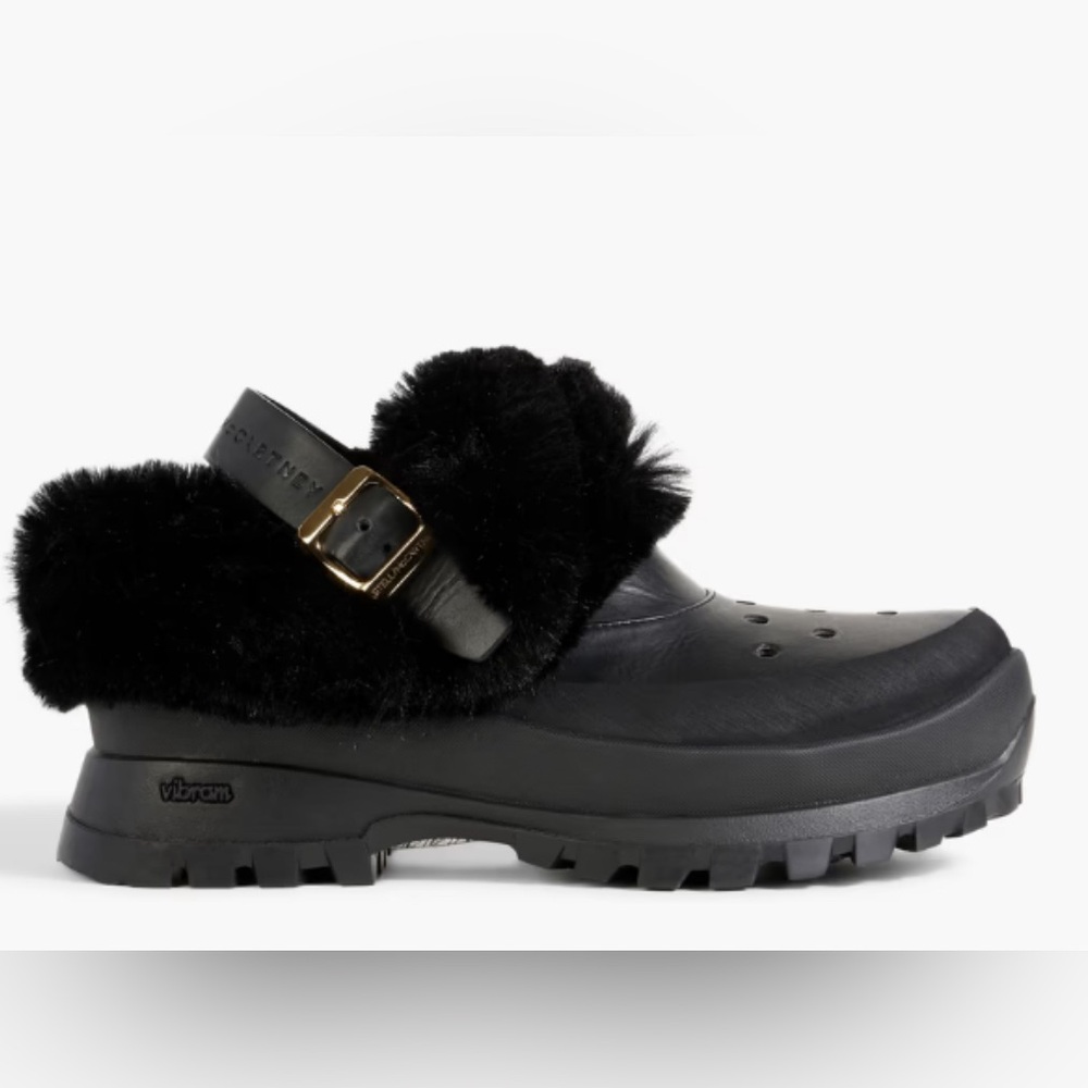 Stella clogs with faux fur